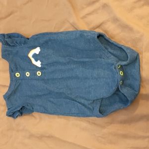 Cat and Jack baby girl rainbow bodysuit